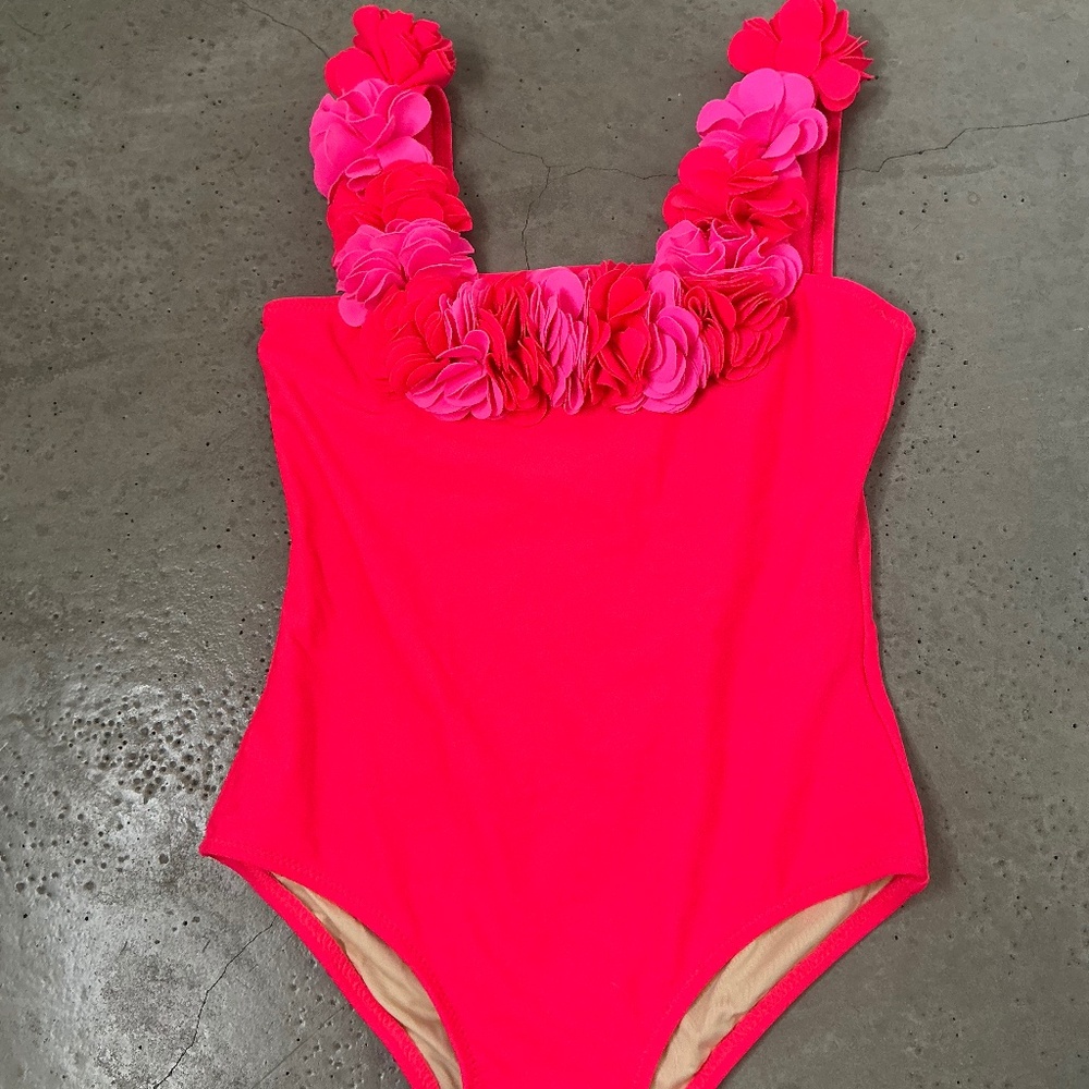 Shade Critters Floral Onepiece Swimsuit